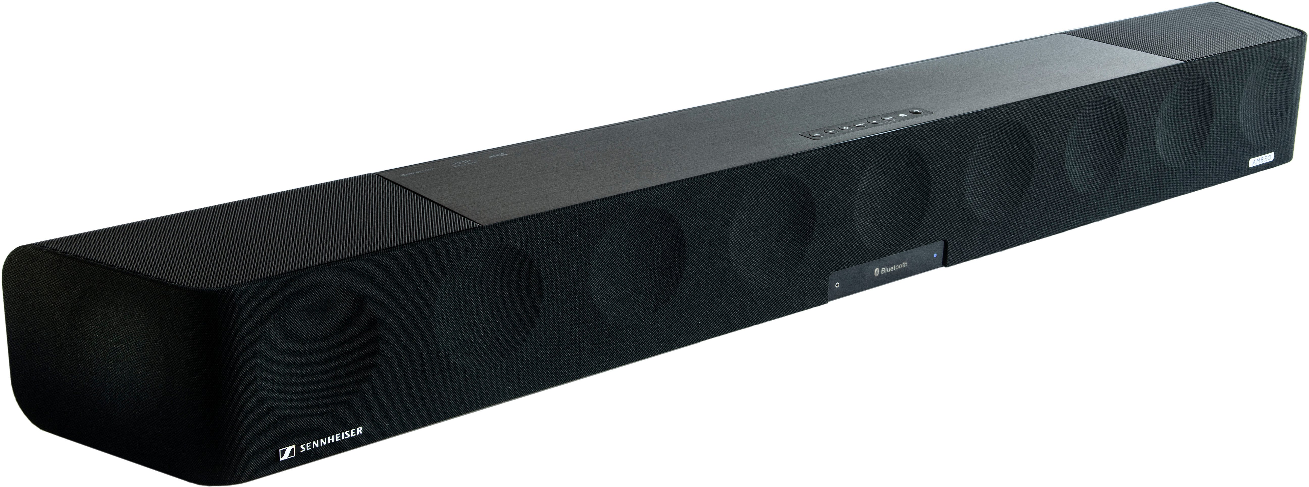 Sennheiser - 5.1.4-Channel AMBEO Soundbar with Dolby Atmos/DTS:X - Black