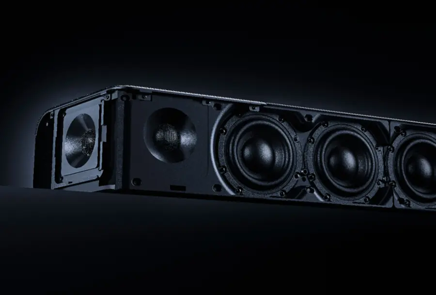 Alt View 13. Sennheiser - AMBEO Soundbar | Max 5.1.4 Channel with Dolby Atmos/DTS:X - Black.