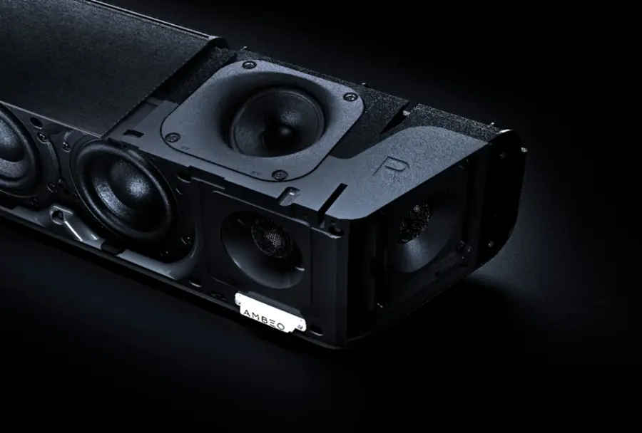 Alt View 14. Sennheiser - AMBEO Soundbar | Max 5.1.4 Channel with Dolby Atmos/DTS:X - Black.