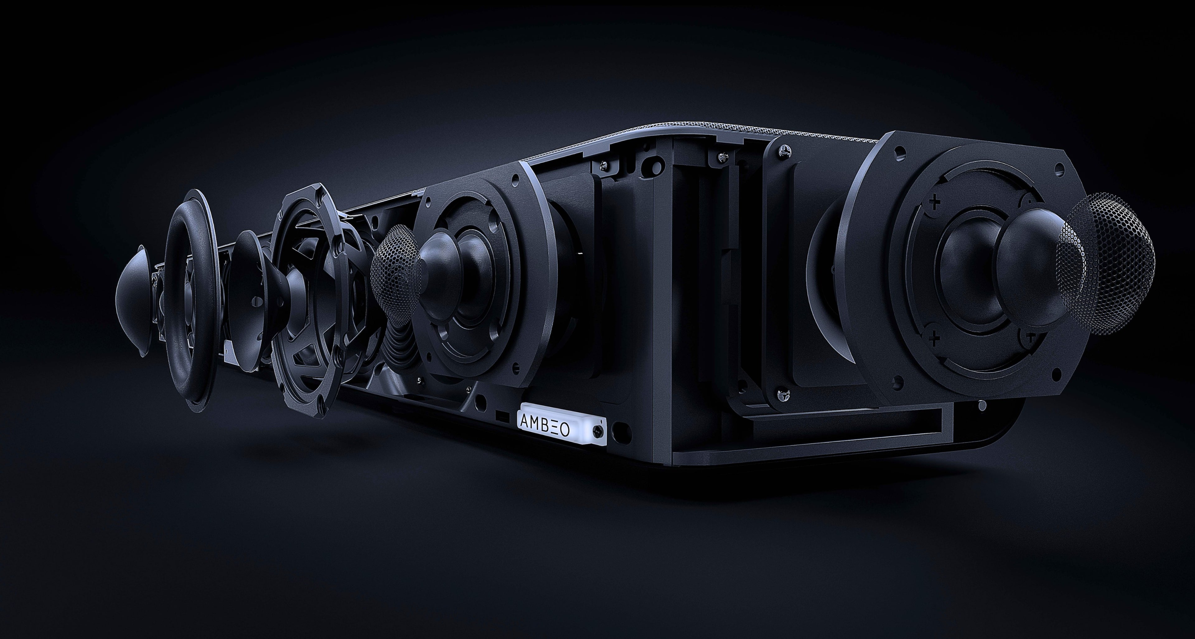 Alt View 15. Sennheiser - AMBEO Soundbar | Max 5.1.4 Channel with Dolby Atmos/DTS:X - Black.