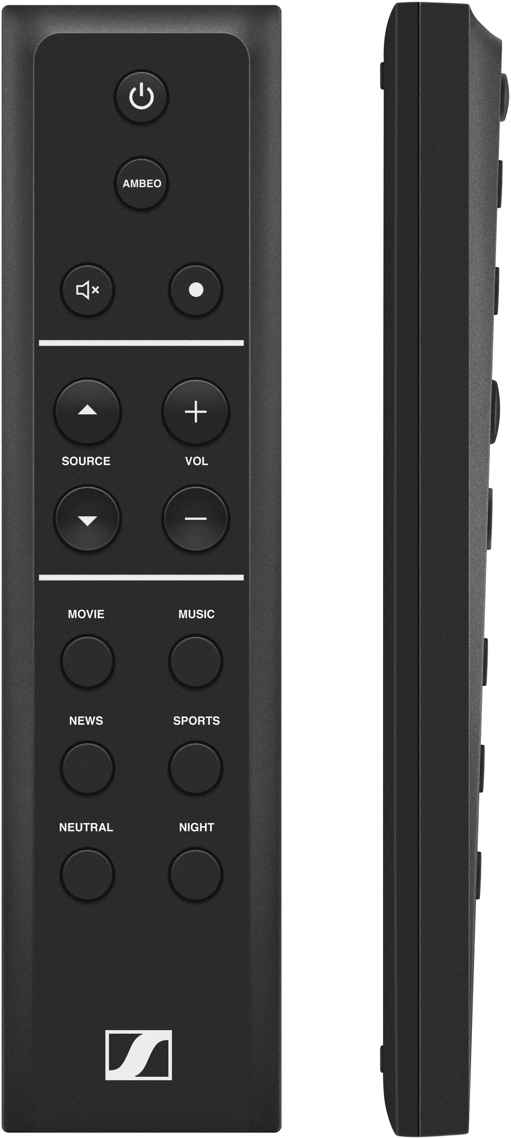 Alt View 22. Sennheiser - AMBEO Soundbar | Max 5.1.4 Channel with Dolby Atmos/DTS:X - Black.