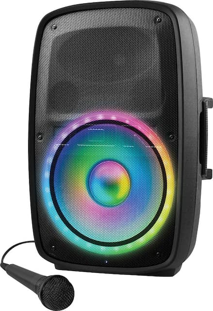 Ion Audio Total Pa Glow 3 High Power Bluetooth Pa System With Lights Black Totalpaglow3xca Best Buy Ion Audio Total Pa Glow 3 High Power Bluetooth Pa System With Lights Black Totalpaglow3xca Best Buy