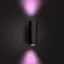 Left. Philips - Hue  Appear Outdoor Wall Light - White and Color Ambiance.