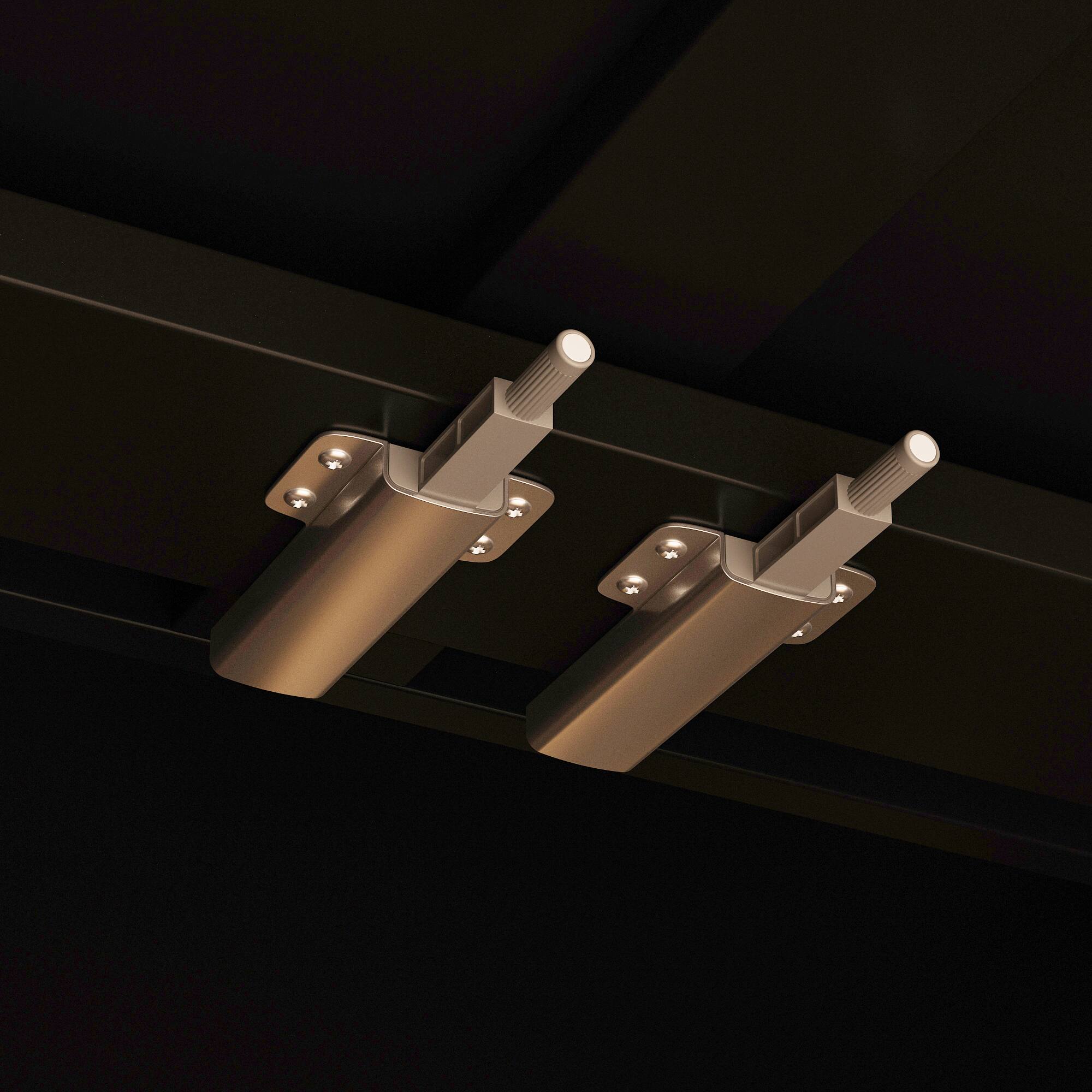 Alt View 6. FUFU & GAGA - FUFU&GAGA Press - to - Open Storage Cabinet: Anti - Tip, Stylish Organizer Dresser - Black & Wooden.