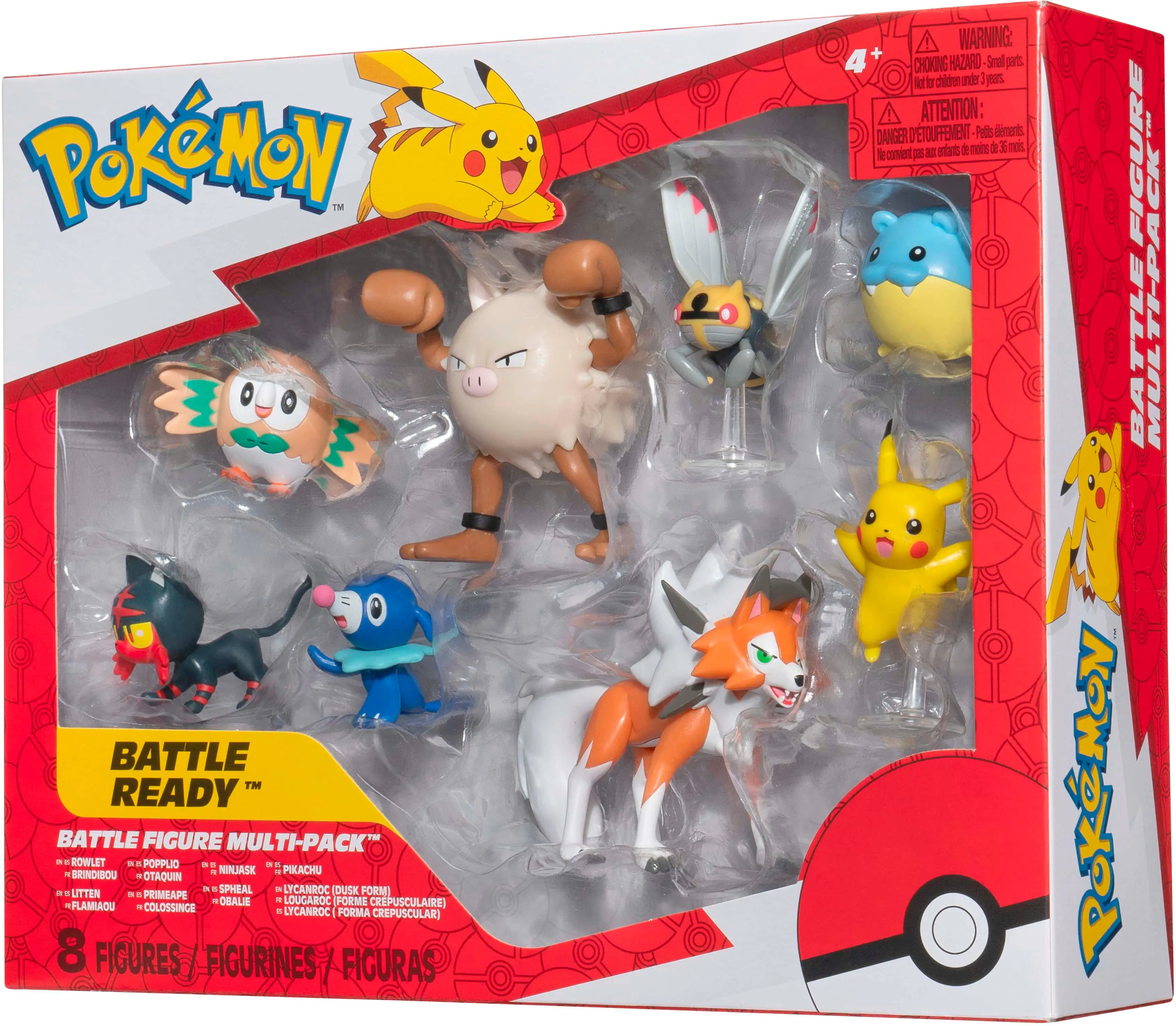Jazwares - Pokémon Battle Figure 8 Pack