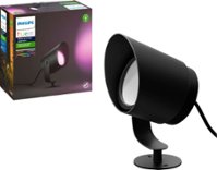 Philips - Hue Lily XL Outdoor Spot Light Extension Kit - White and Color Ambiance - Front_Zoom