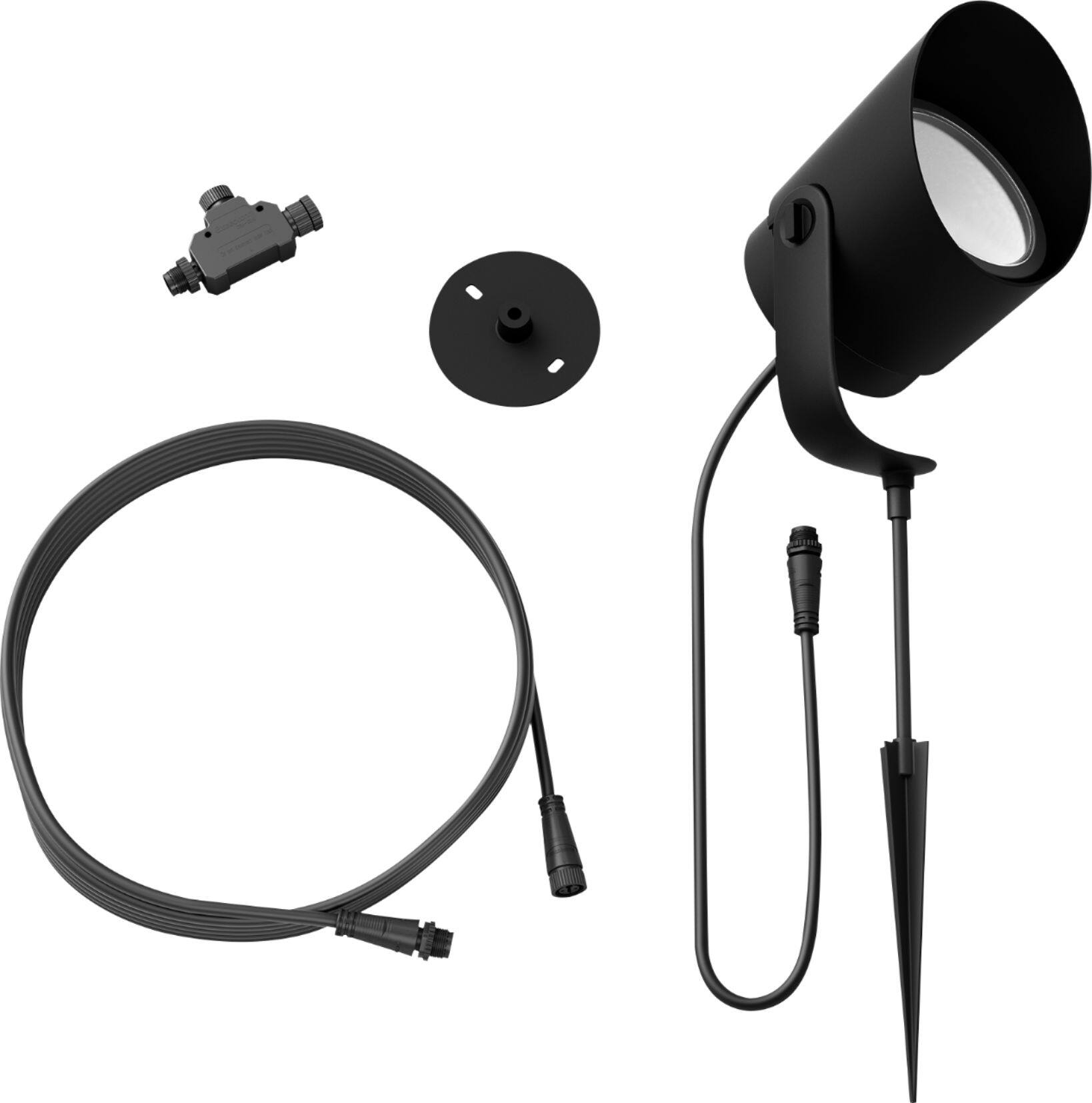 Angle. Philips - Hue Lily XL Outdoor Spot Light Extension Kit - White and Color Ambiance.