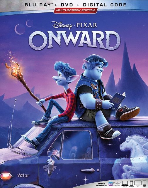 Front Standard. Onward [Includes Digital Copy] [Blu-ray/DVD] [2020].