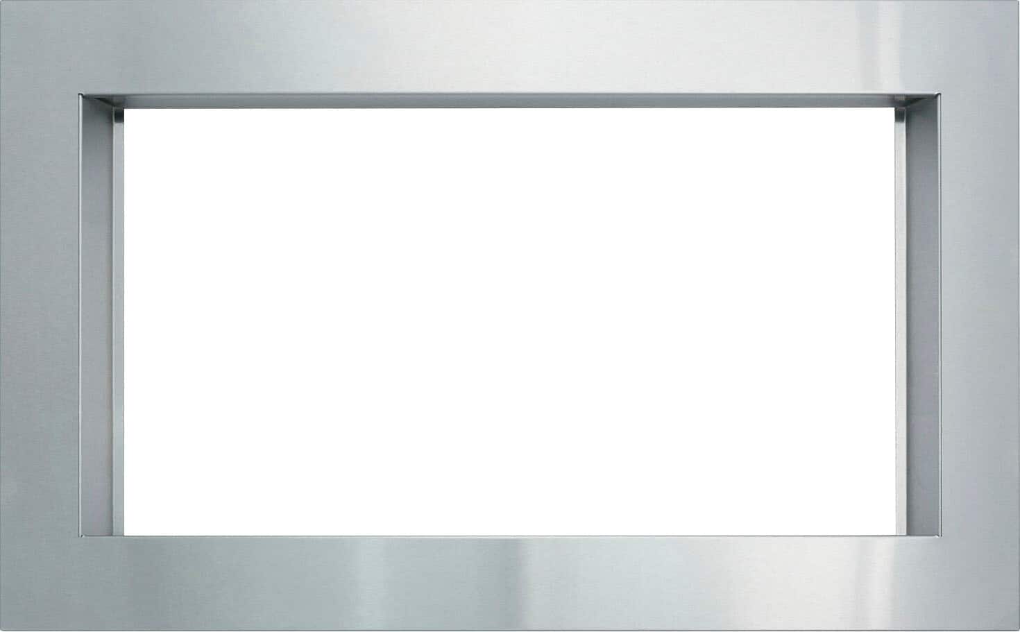 Front. Sharp - 30-In. Flush Mount Built-In Trim Kit for Microwave Oven.