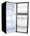 Alt View 2. Danby - 7 Cu. Ft. Top-Freezer Refrigerator - Black/Stainless Steel Look.