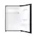 Alt View 11. Danby - Designer 4.4 Cu. Ft. Mini Fridge - Black.
