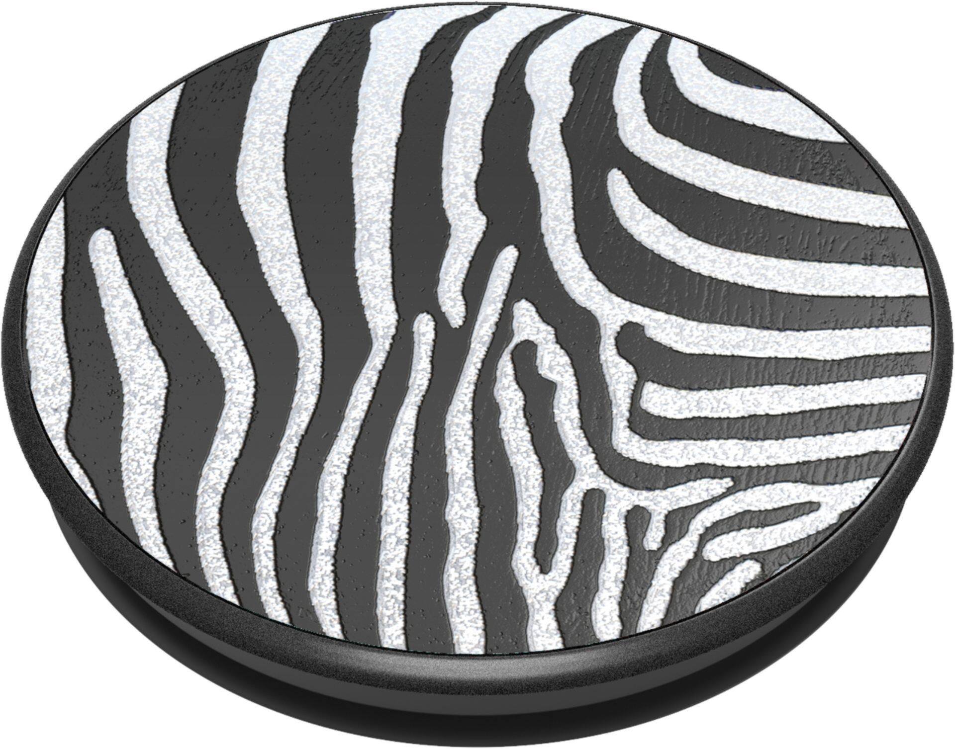 Alt View 12. PopSockets - PopGrip Luxe Cell Phone Grip and Stand - White/Black.
