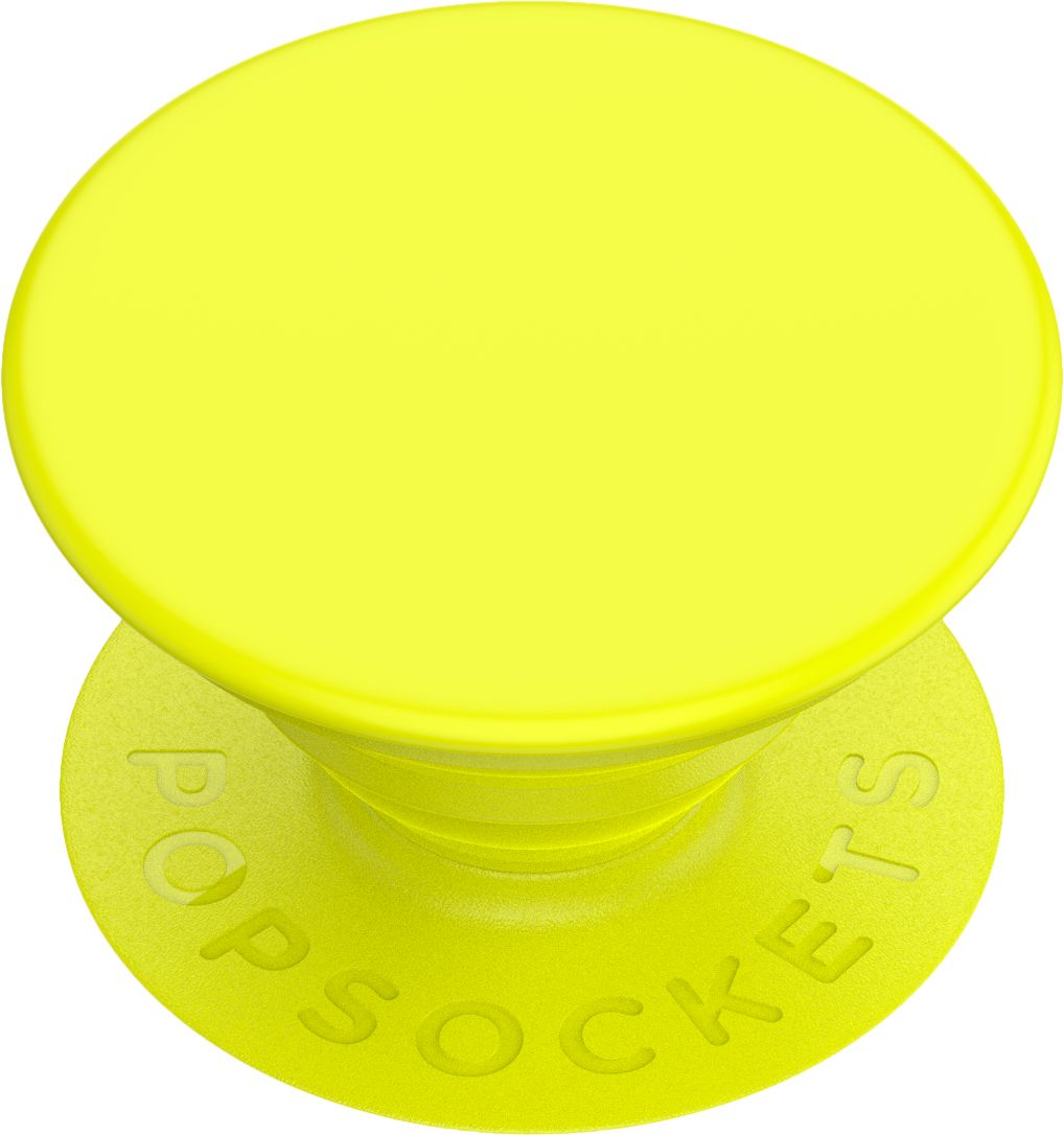 PopSockets - PopGrip - Neon Jolt Yellow