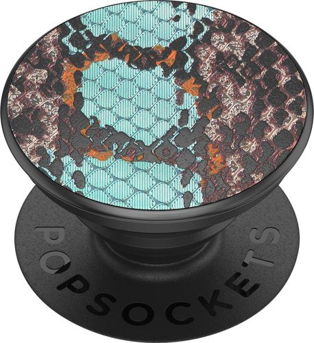 PopSockets - PopGrip Luxe Cell Phone Grip and Stand - Yellow/Brown/Blue