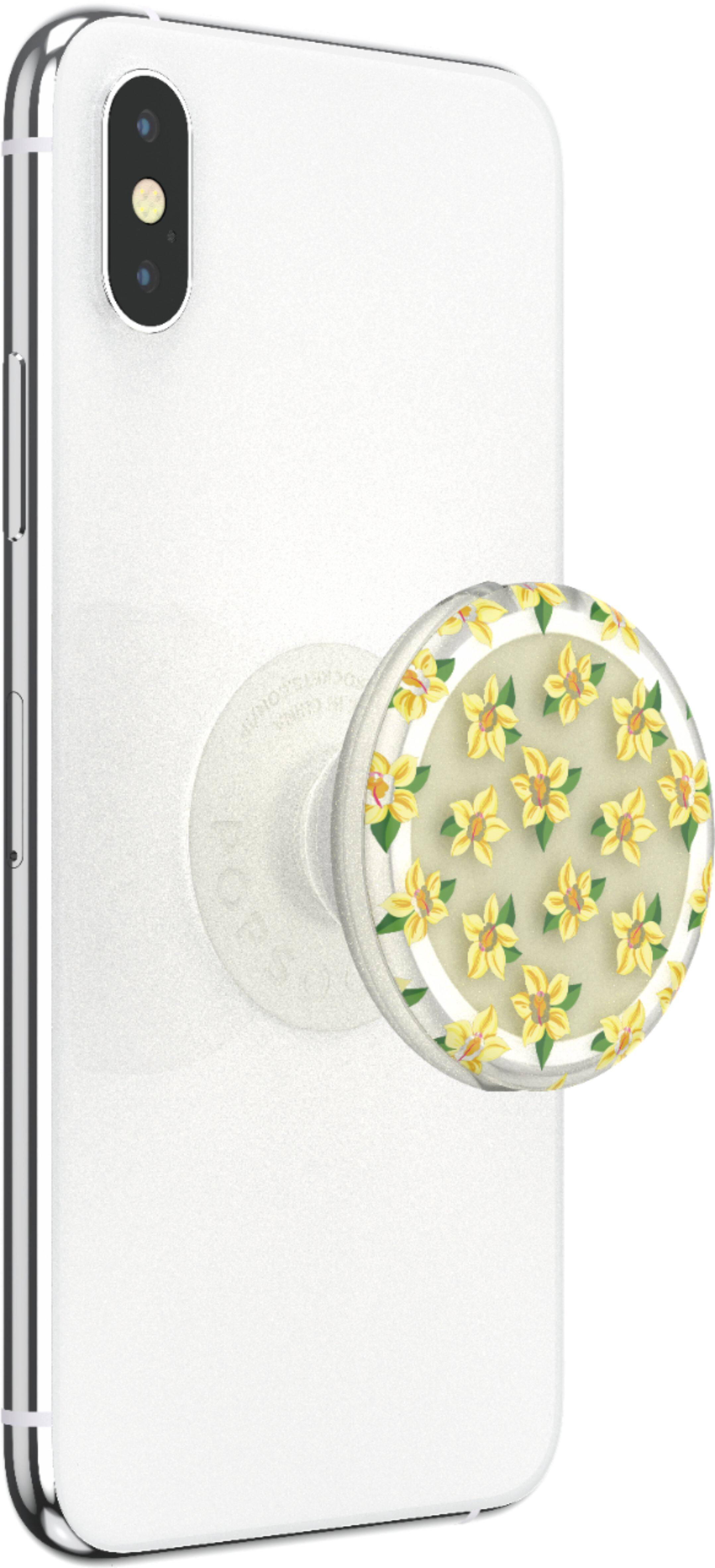 Alt View 15. PopSockets - Finger Grip/Kickstand for Most Cell Phones - White/Green/Beige/Transparent.
