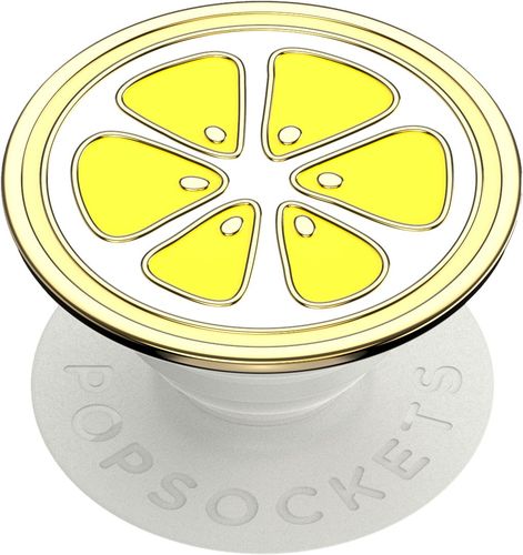 PopSockets - PopGrip - Yellow/White
