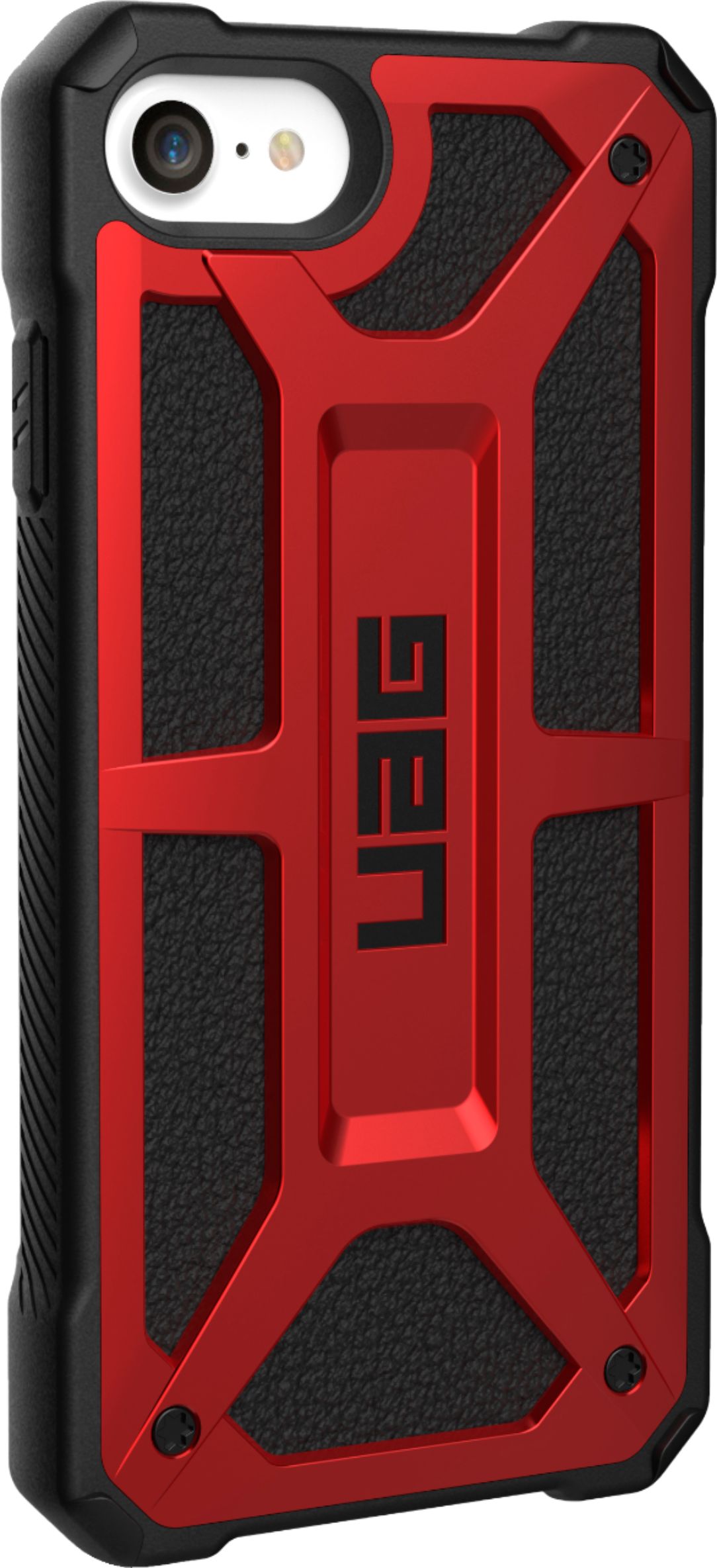 Angle View: UAG - Monarch Series Case for Apple® iPhone® 7, 8 and SE (2nd Generation) - Crimson (Red)
