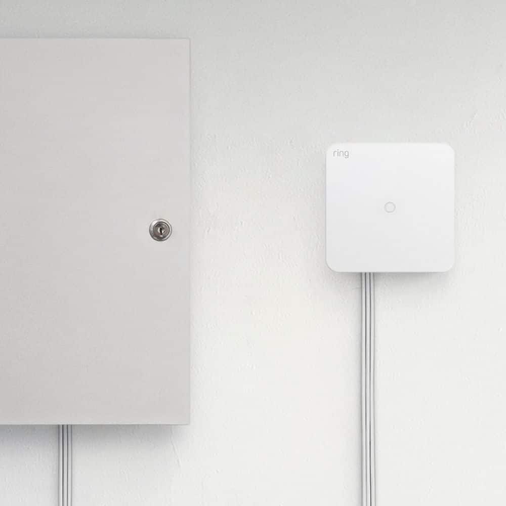 Alt View 12. Ring - Retrofit Alarm Kit - White.