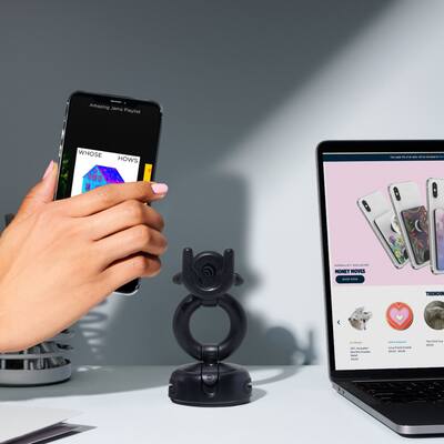 PopSocket PopMount 2 - Supporto Per Presa D'Aria Auto Non Adesivo Per Smartphone E Tablet - Orchidea