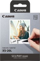 Canon - Glossy Photo 2.7" x 2.7" 20-Count Paper - White - Front_Zoom