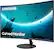 Alt View 12. Samsung - T55 Series 27" LED 1000R Curved FHD FreeSync Monitor with Speakers (DisplayPort, HDMI, VGA) - Black.