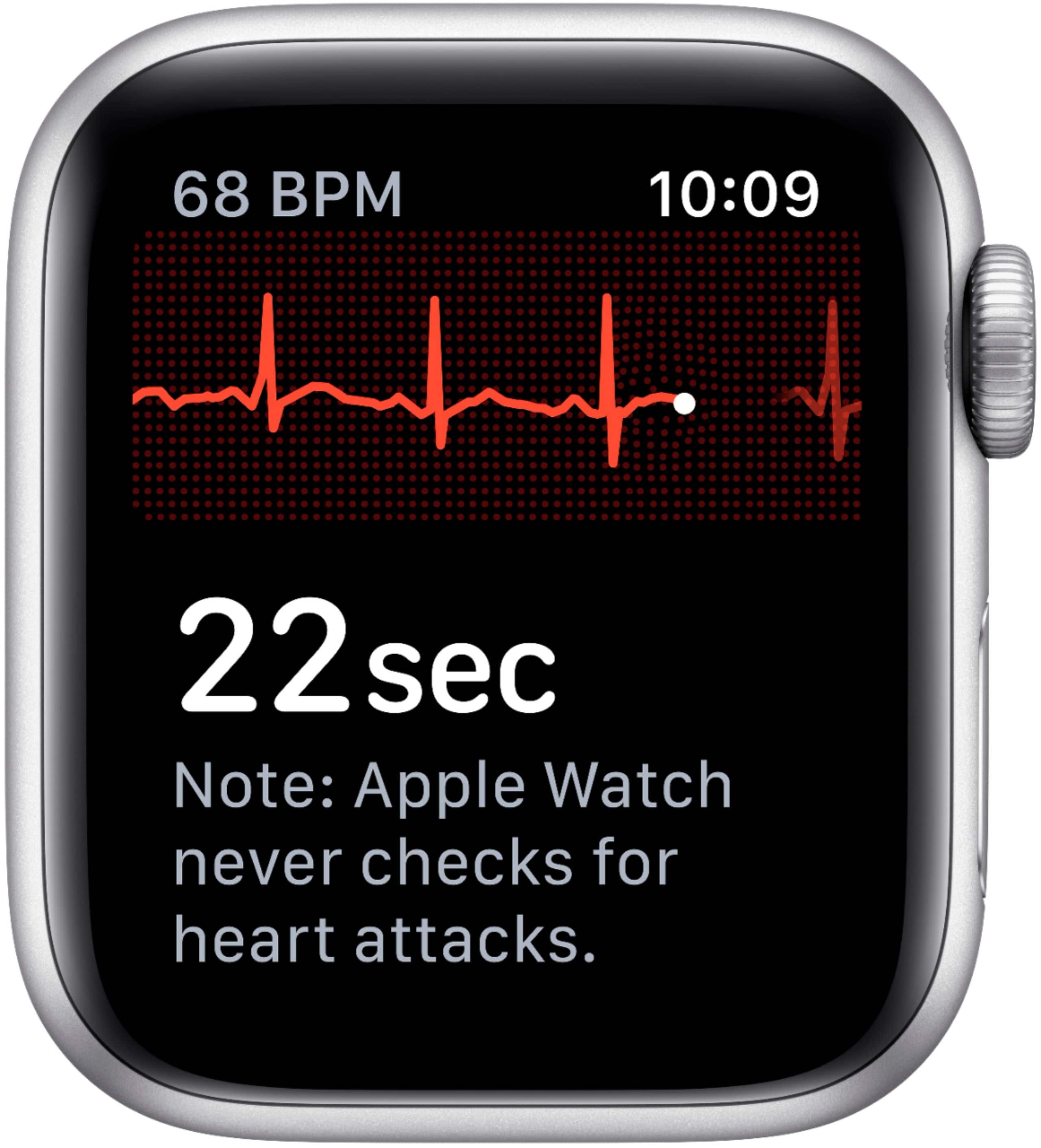 Alt View 14. Apple - Geek Squad Certified Refurbished Apple Watch Nike Series 5 (GPS) 40mm Aluminum Case with Nike Sport Band.