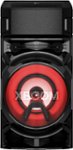 Front. LG - XBOOM Wireless Party Speaker - Black.