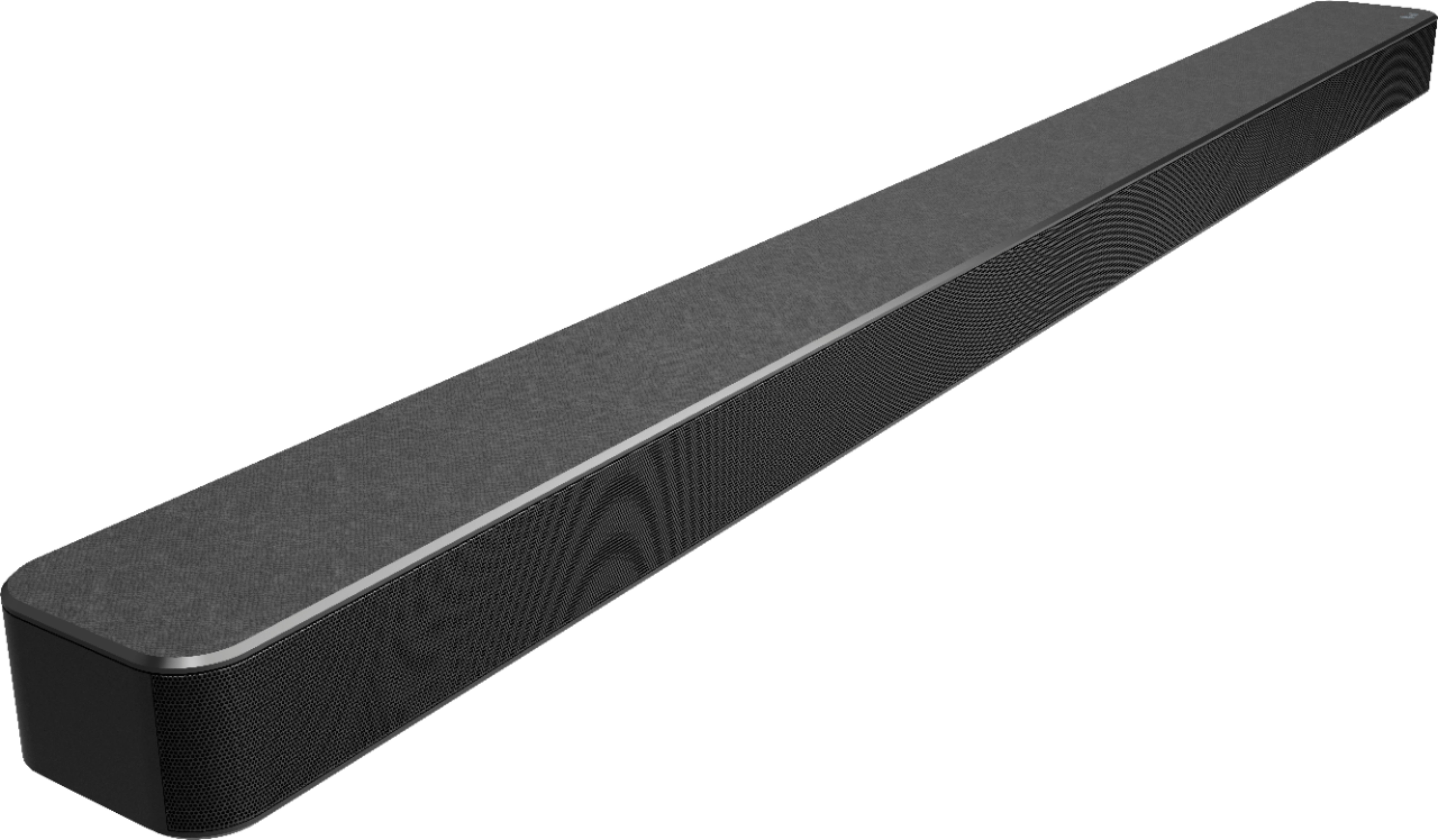 Angle View: LG - 3.1-Channel 420W Soundbar with Wireless Subwoofer and DTS Virtual:X - Black
