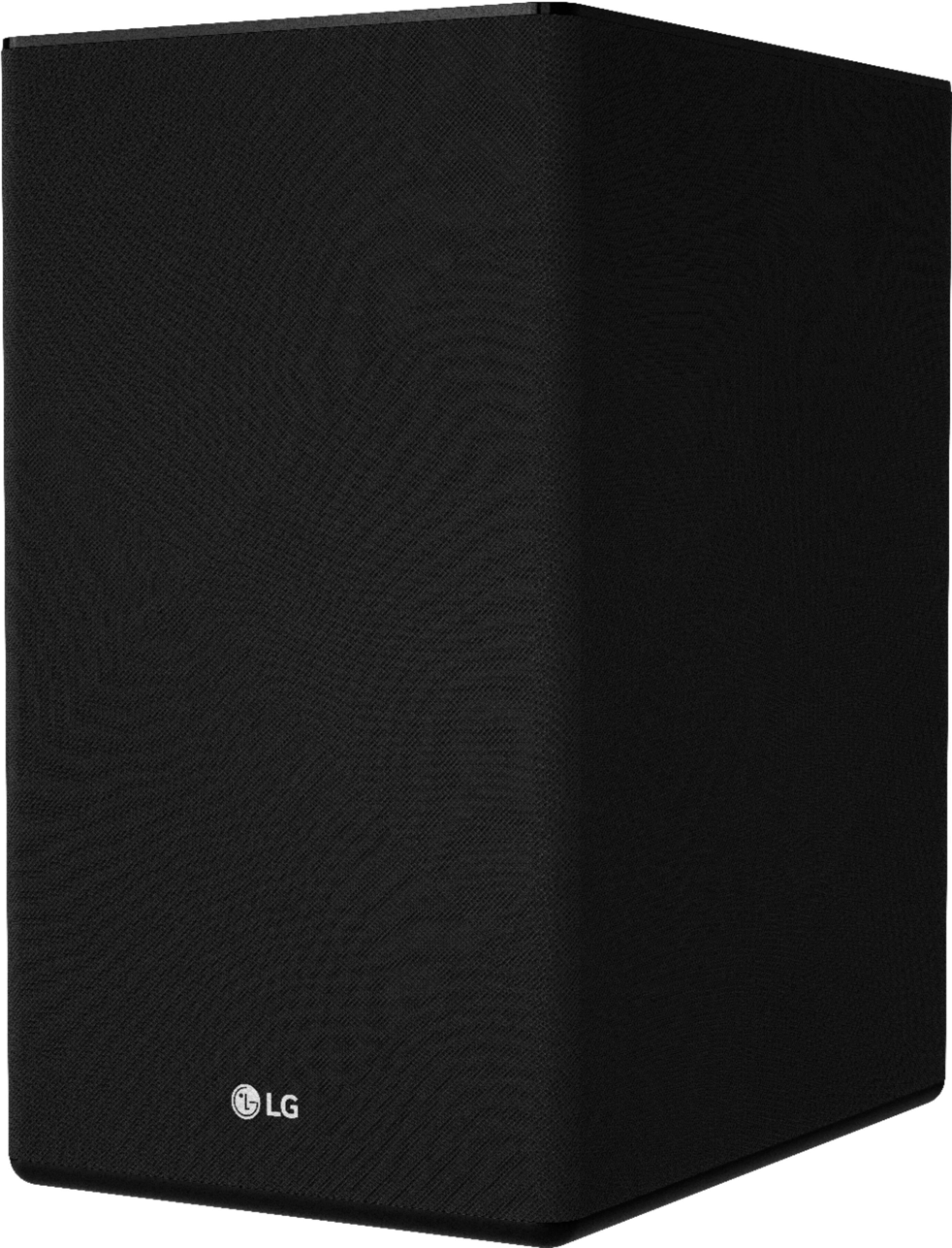 Alt View 12. LG - 5.1.2-Channel 520W Soundbar System with Wireless Subwoofer and 4K & HDR Support and Dolby Atmos with Google Assistant - Black.