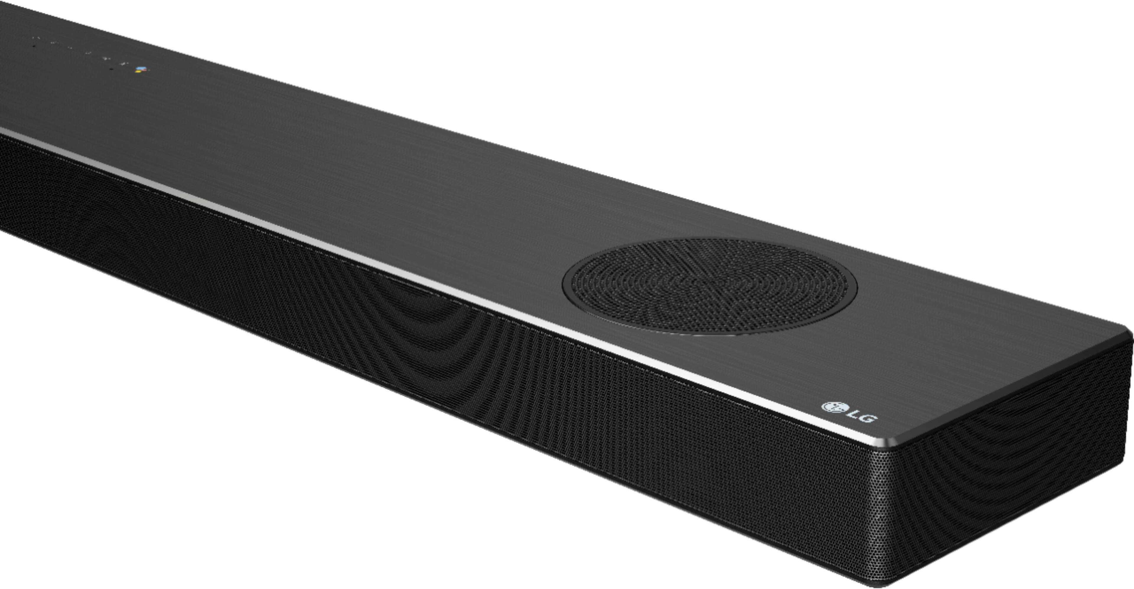 Alt View 18. LG - 5.1.2-Channel 520W Soundbar System with Wireless Subwoofer and 4K & HDR Support and Dolby Atmos with Google Assistant - Black.
