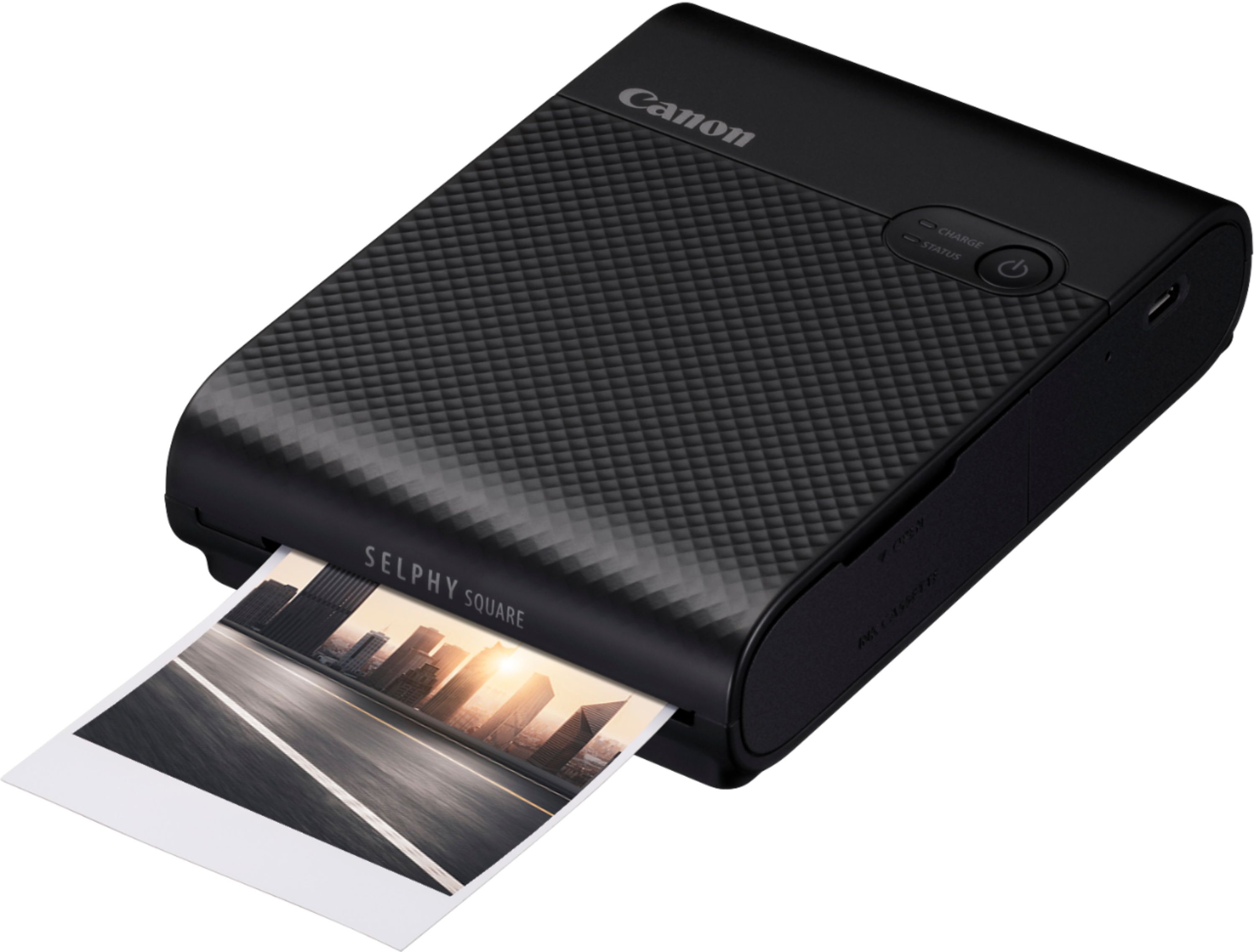 Best Buy: Canon SELPHY Square QX10 Wireless Photo Printer Black 4107C002