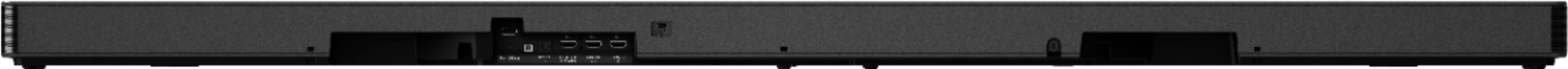 Back View: LG - 5.1.2-Channel 570W Soundbar System with Wireless Subwoofer and Dolby Atmos with Google Assistant - Black