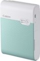 Left Zoom. Canon - SELPHY Square QX10 Wireless Photo Printer - Green.