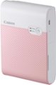 Left Zoom. Canon - SELPHY Square QX10 Wireless Photo Printer - Pink.