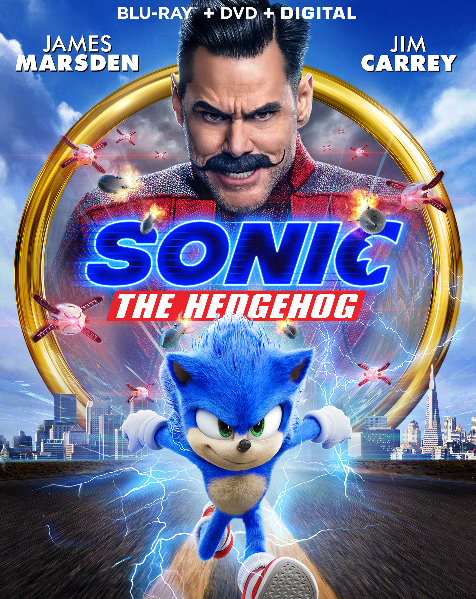 Sonic The Hedgehog Includes Digital Copy Blu Ray Dvd Best Buy