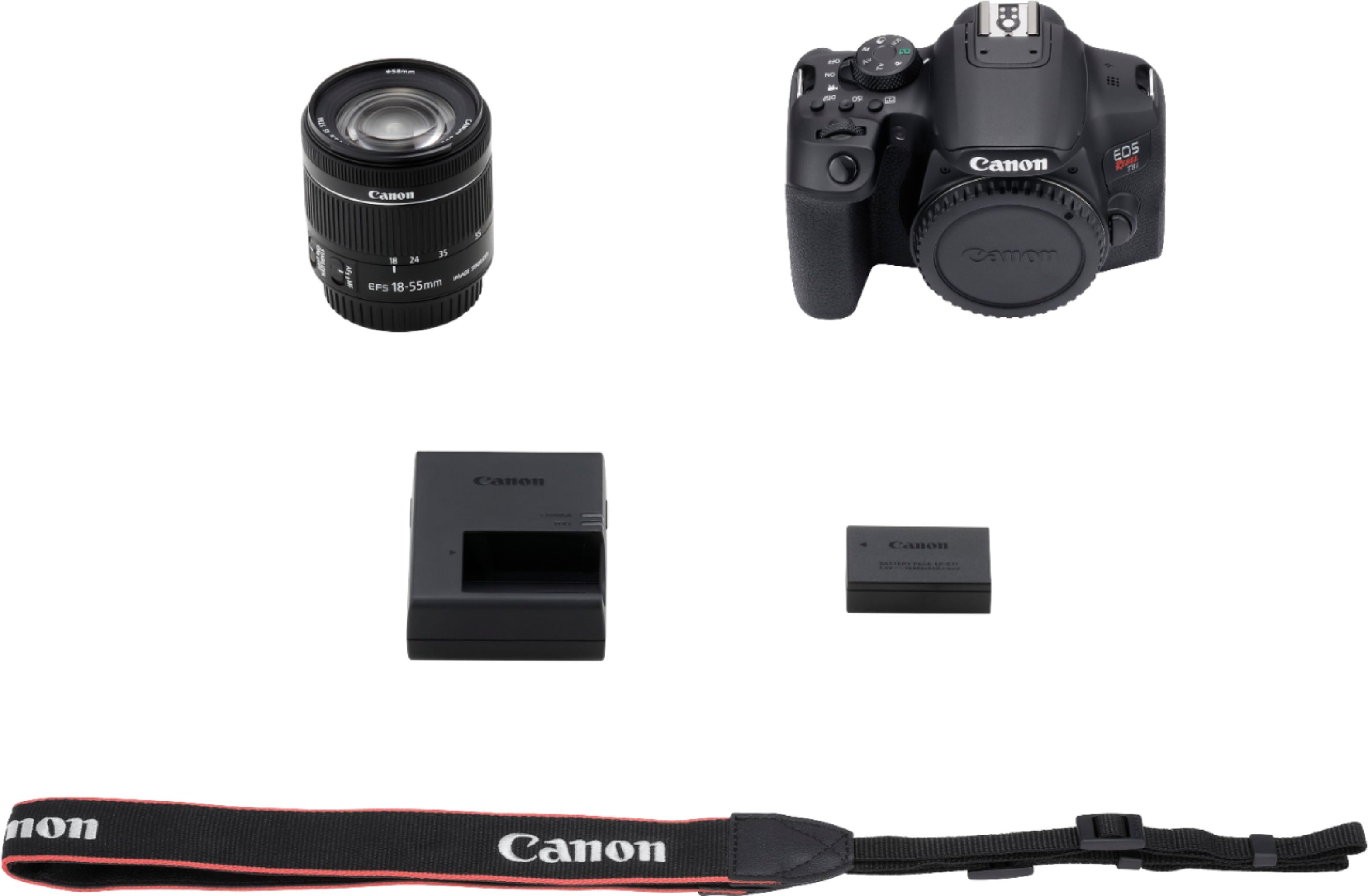  Canon EOS 4000D DSLR Camera w/Canon EF-S 18-55mm F/3.5-5.6 III  Zoom Lens : Electronics