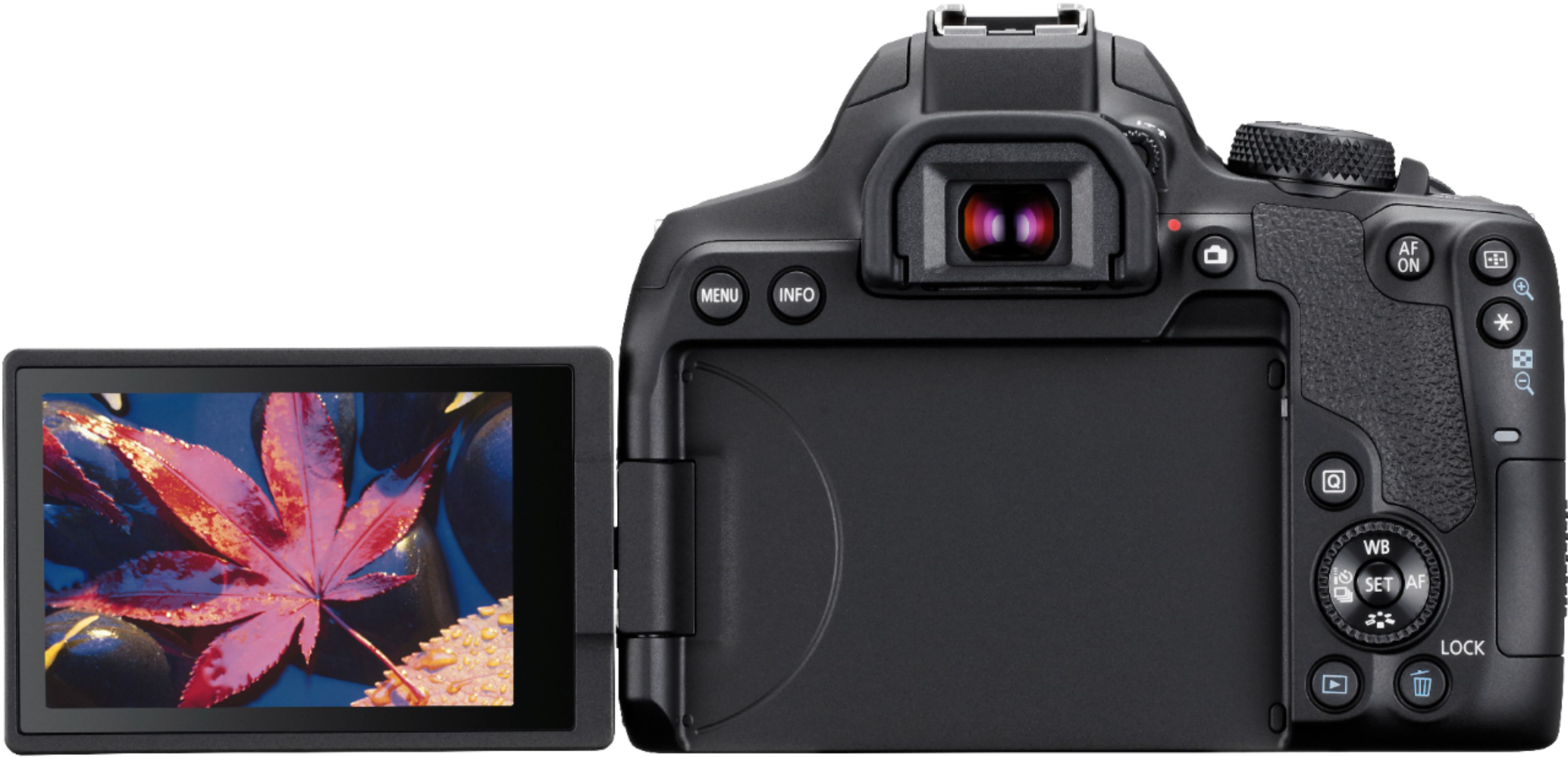 Cámara Canon EOS Rebel T8i con lente EF-S 18-55mm IS STM— FOTO FÁCIL