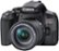 Left Zoom. Canon - EOS Rebel T8i DSLR Camera with EF-S 18-55mm Lens - Black.