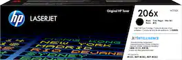HP - 206X High-Yield Toner Cartridge - Black