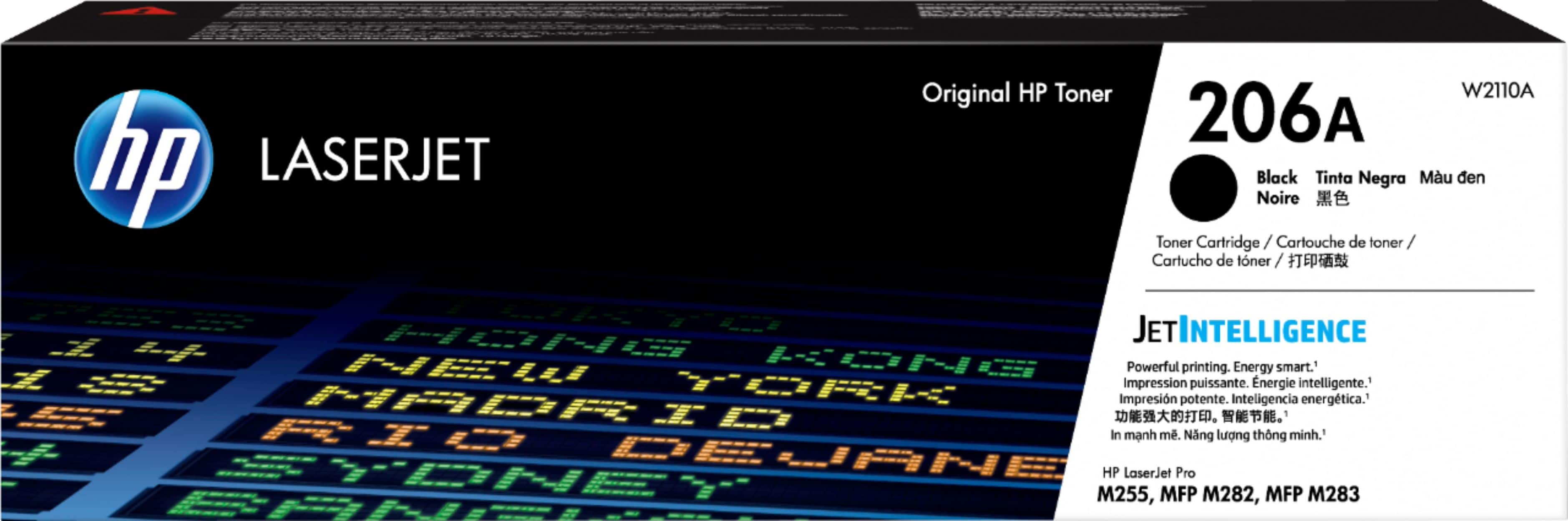 Front. HP - 206A Standard Capacity Toner Cartridge - Black.