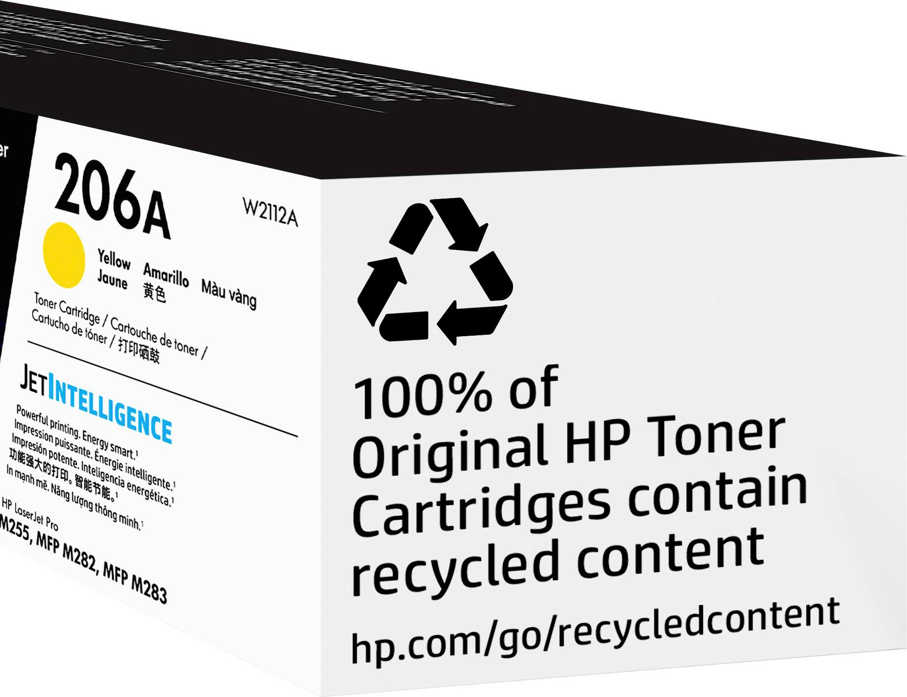 Alt View 13. HP - 206A Standard Capacity Toner Cartridge - Yellow.