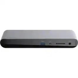 Belkin - Refurbished Excellent - Thunderbolt 3 Dock Pro w/ Thunderbolt 3 Cable, Dual 4K @60Hz, 85W Upstream Charging - Docking Station - Aluminum