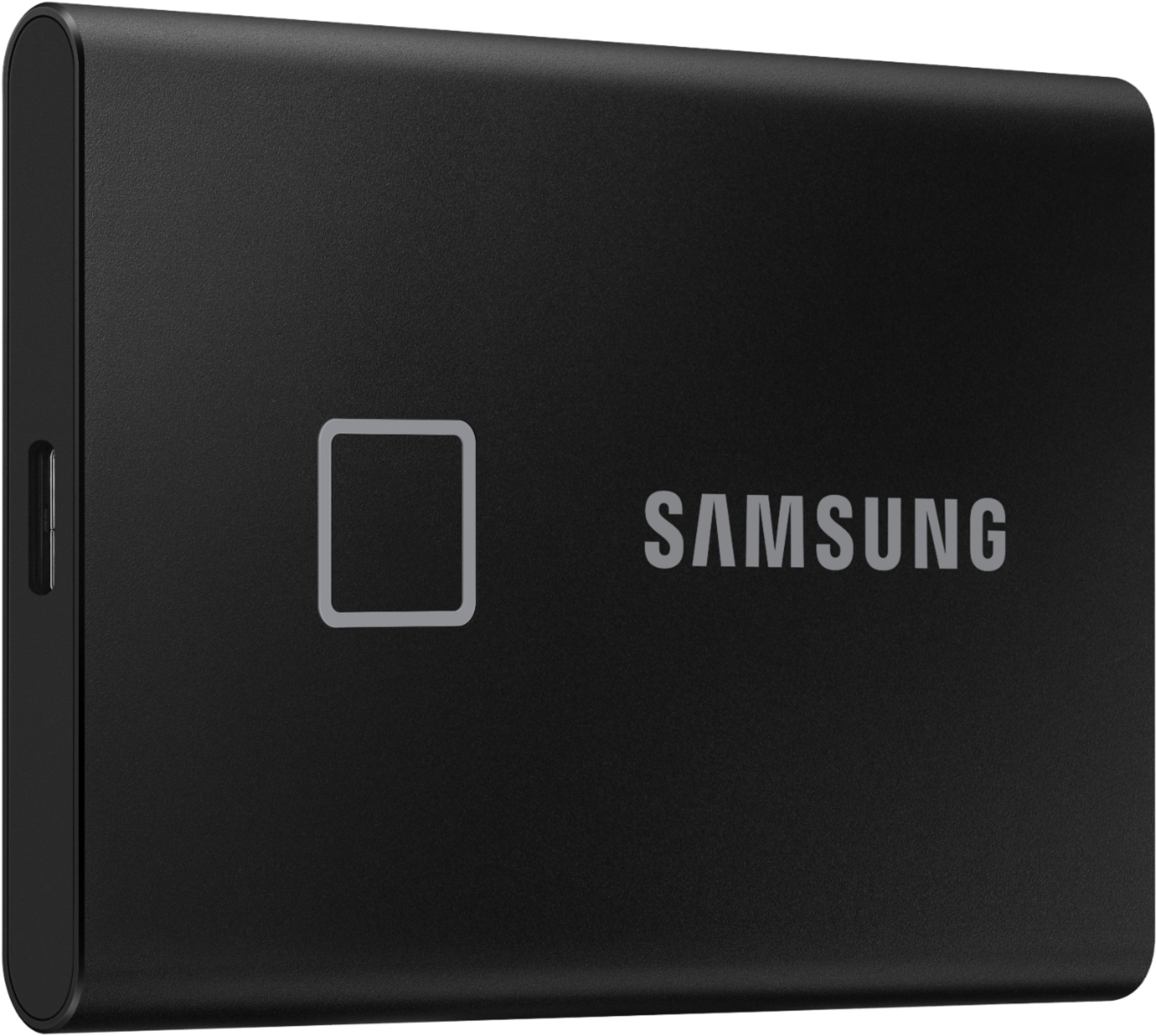 Samsung Geek Squad Certified Refurbished Touch 500GB External 3.2 Gen 2 Portable SSD with Hardware Encryption MU-PC500K/WW - Best Buy