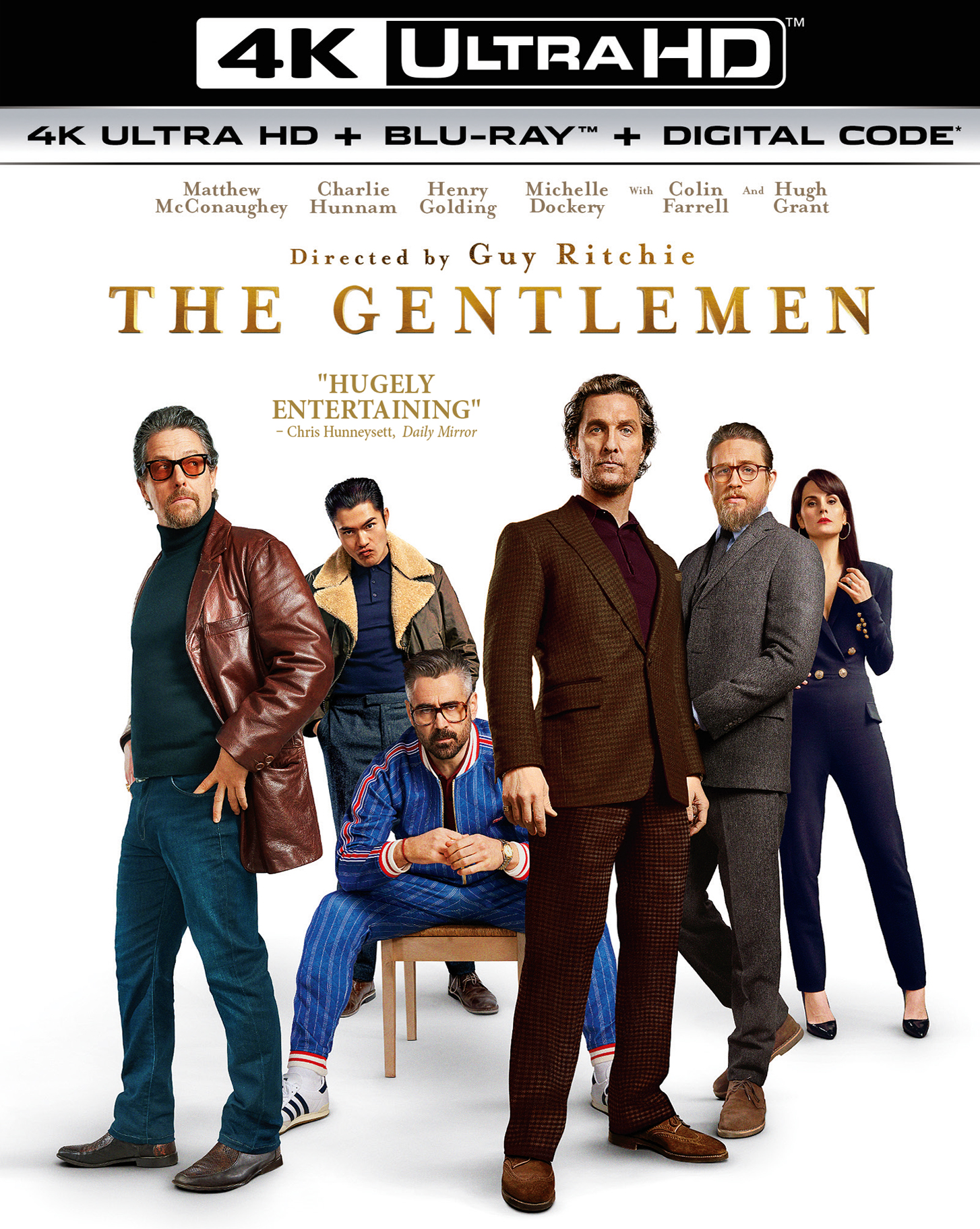 The Gentlemen [Includes Digital Copy] [4K Ultra HD Blu-ray/Blu-ray] [2020]