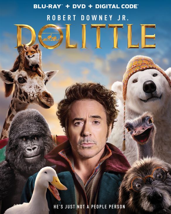  Dolittle [Includes Digital Copy] [Blu-ray/DVD] [2020]
