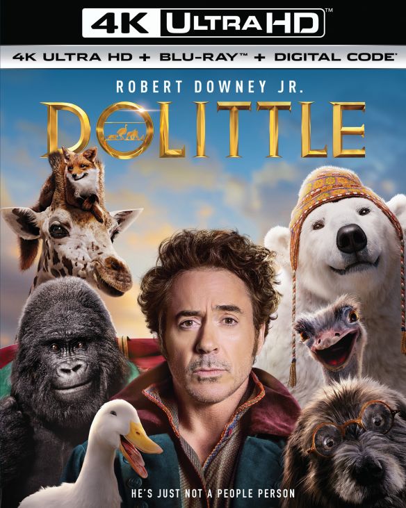 Dolittle [Includes Digital Copy] [4K Ultra HD Blu-ray/Blu-ray] [2020] was $29.99 now $19.99 (33.0% off)