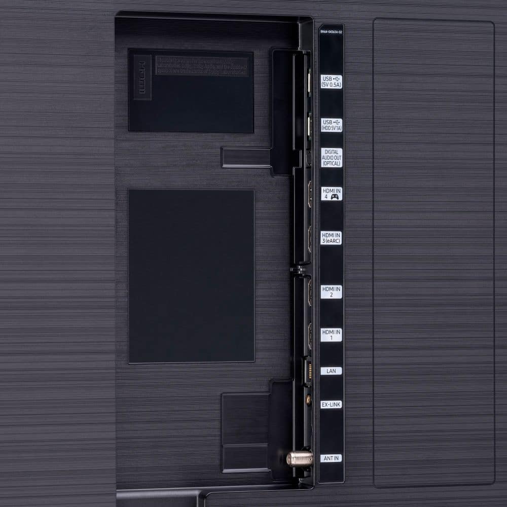 Alt View 17. Samsung - 75" Class Q90T Series QLED 4K UHD Smart Tizen TV - Titan Black.