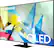 Left. Samsung - 75" Class Q80T Series QLED 4K UHD Smart Tizen TV - Titan Black.