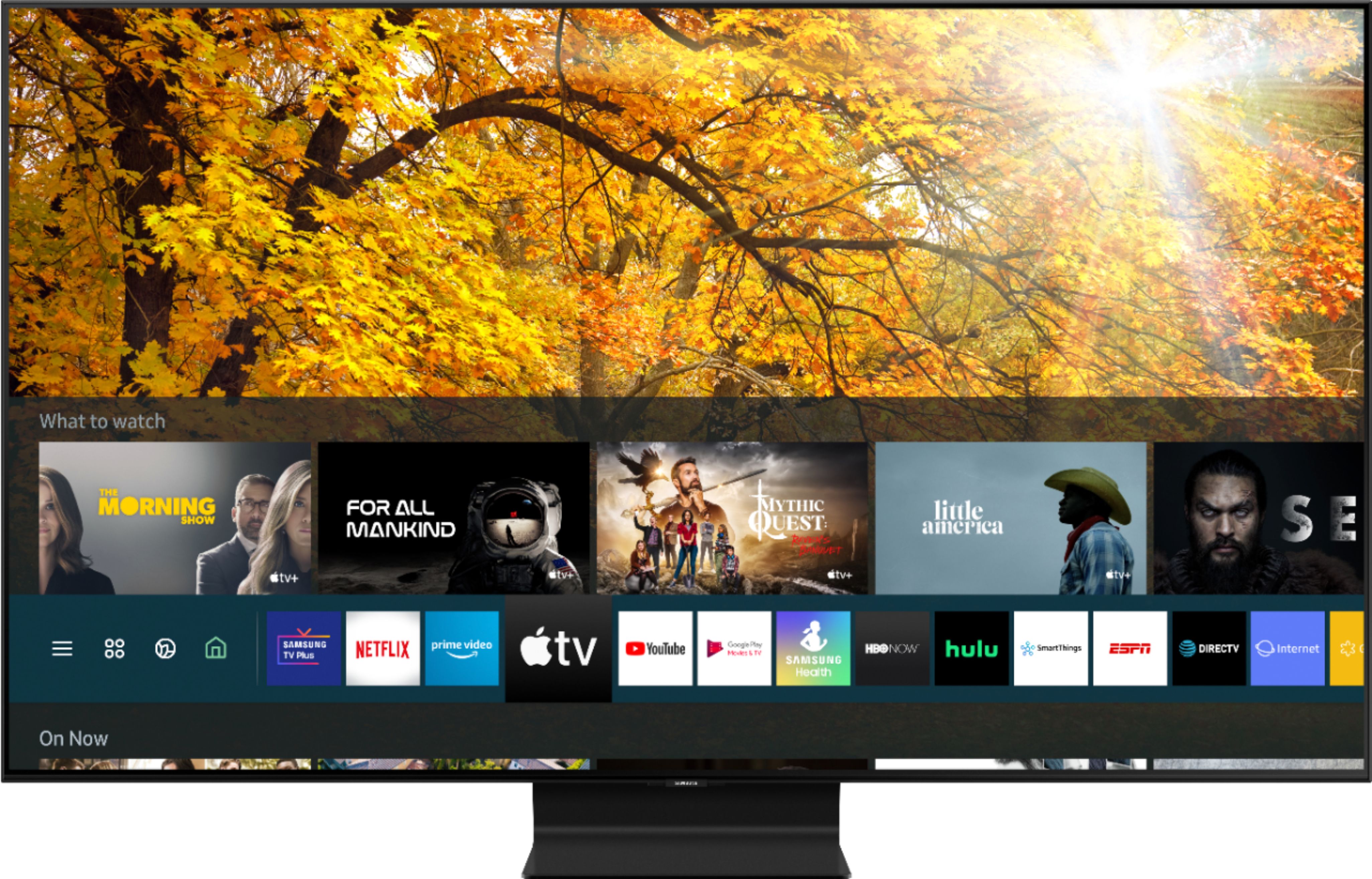 Angle View: Samsung - 55" Class Q90T Series QLED 4K UHD Smart Tizen TV