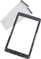 In-Wall Mount Bracket for MartinLogan Icon 3XW Speakers (2-Pack) - Black - Front_Zoom